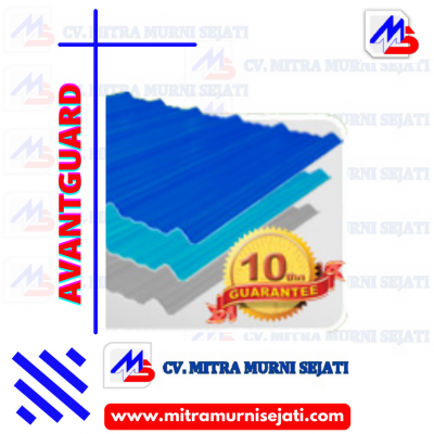 Gambar atap inovatif Avantguard uPVC yang memberikan perlindungan optimal dan tampilan estetis